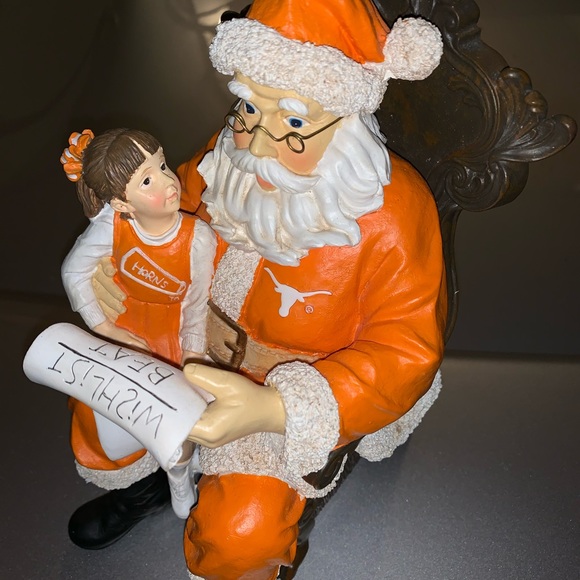 University of Texas Christmas figurine